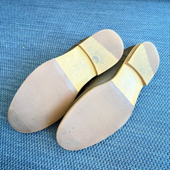 seven91 Brown Plain-Toe Derby Oxfords Casual Dress Shoes Men’s 11 - Pre-owned - Picture 13 of 14